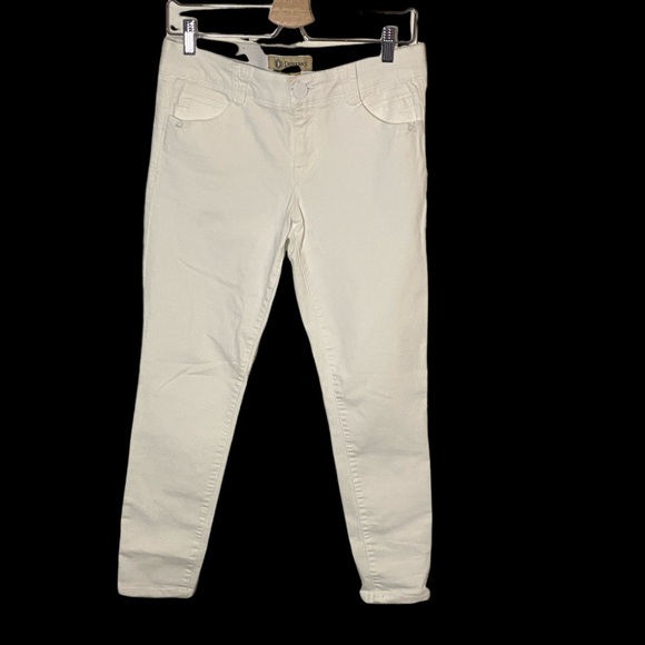 Democracy Women's White Ab Solution Skinny Jeans. Size 6. - Picture 1 of 10
